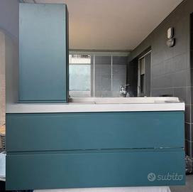 Mobile bagno verde 
