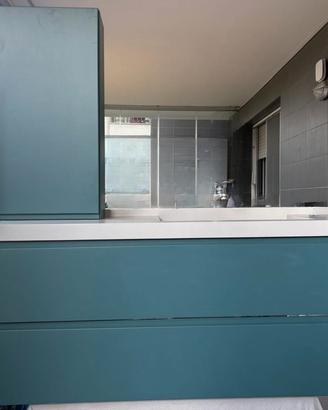 Mobile bagno verde 