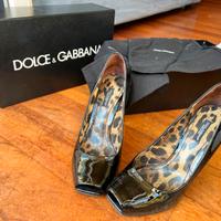 Dolce & Gabbana decolte vernice nera