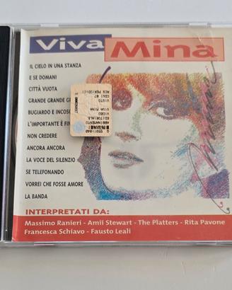 CD Viva Mina – compilation 1998 – Ranieri Rita Pav