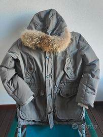 Parka Harmont & Blaine in vera piuma – L