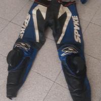 Tuta moto SPYKE in pelle 2 pezzi – taglia 50