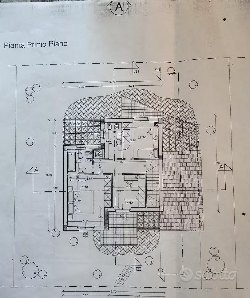 Terreno edificabile Pignola, progetto approvato - Vista 2