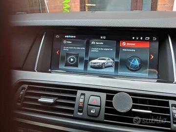 Navigatore bmw serie 5 F10 ANDROID CARPLAY SIM