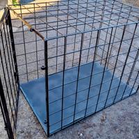 GABBIA PER TRASPORTO ANIMALI PESANTI CON RETE 5mm