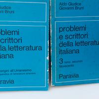 Problemi e scrittori della letteratura italiana