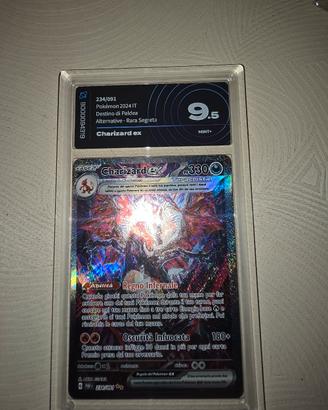 Charizard EX Destino Di Paldea Ita Aigrading 9.5