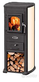 stufa a legna 7 kw  nuova 