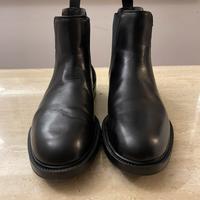 Stivaletti uomo pelle nera Pollini Flexy