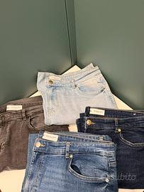 Trattabile - Lotto di jeans svasati bershka nuovi