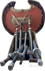 Scudi utilizzati per gioco di ruolo