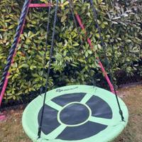 Altalena marca Goplus comoda e resistente 