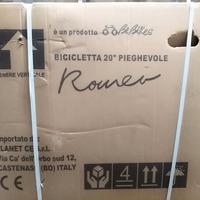 NUOVA IN SCATOLA bici pieghevole Romeo 