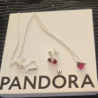 Set Collana Orecchini Pandora