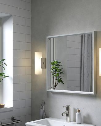 NISSEDAL - Specchio Ikea cornice bianca