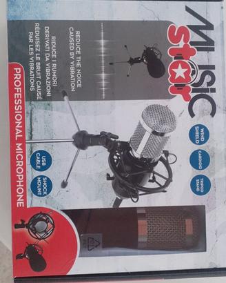 Microfono USB Professionale Music Star