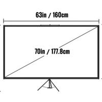 schermo per video proiettore 