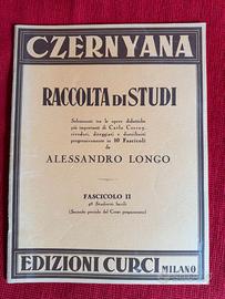 Czernyana Raccolta studi vol II, III, X