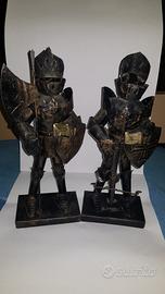 Statuette Armatura Medioevale