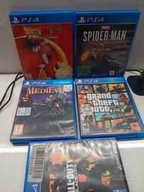 Lotto video PS4 / PS5 