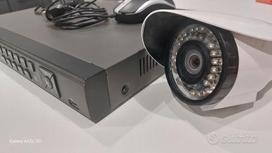 Telecamera e DVR kit sorveglianza 