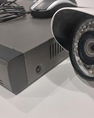 Telecamera e DVR kit sorveglianza 