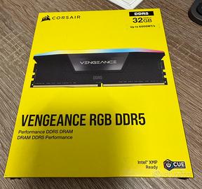 32 GB RAM Corsair VENGEANCE RGB DDR5 6000 (2x16GB)
