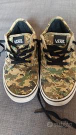 Vans alte cheap verde militare