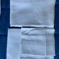 Lenzuola lino e cotone ricamate