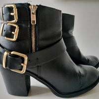 stivaletti neri donna 