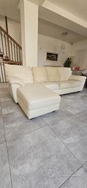 *Divano angolare in pelle 260 cm