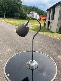 Lampada da tavolo flessibile vintage cromata vint