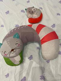Cuscino tummy time - pancia in sotto neonato