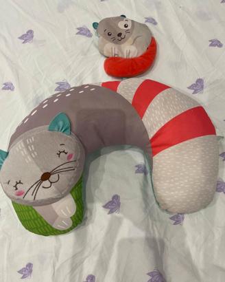 Cuscino tummy time - pancia in sotto neonato