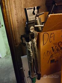  cavalletto treppiede  tripode  telecamera ecc