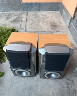 Casse stereo Thomson in legno