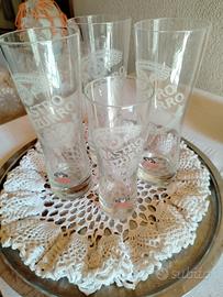 Set bicchieri da birra in vetro