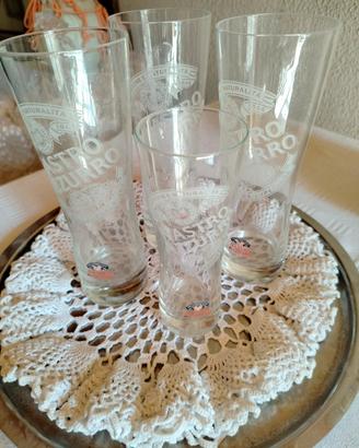 Set bicchieri da birra in vetro
