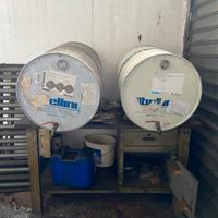 Mezzo fusto olio lubrificante mezzo emulsionante