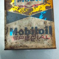 latta vintage olio mobil