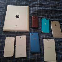 lotto 8 telefoni cellulari Apple Samsung 