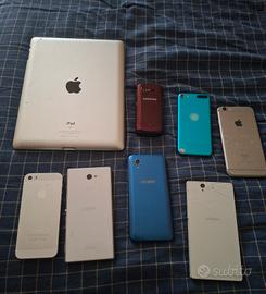 lotto 8 telefoni cellulari Apple Samsung 