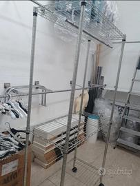 Carrello appendi abiti ikea componibile 