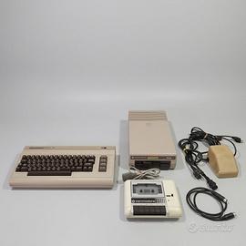 Commodore 64 C64 + Floppy Drive 1541 + Datassette