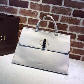 Gucci lady handbag beige white