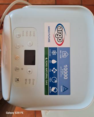 condizionatore portatile Argo con tubo
