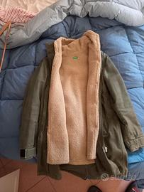 Parka invernale verde militare 