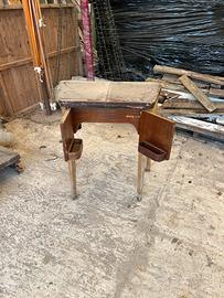 Mobiletto legno porta macchina da cucire