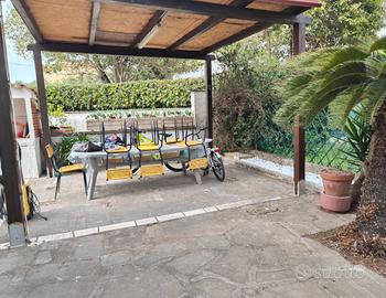 Appartamento piano terra con giardino 1km dal mare
