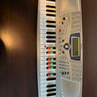 Pianola ettronica, con caricatore e custodia.